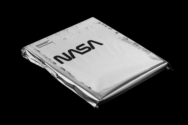 Space bag for NASA book made out of metallic foil